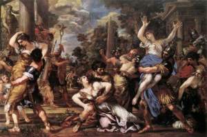 Pietro da Cortona's Rape of the Sabine Women, 1629-1631.
